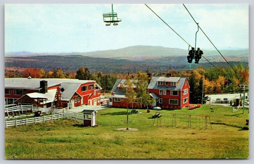 Postcard chairlift bromley - postcard, mt