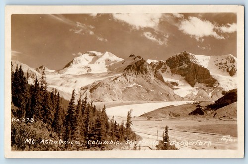 Canada postcard athabasca - postcard,
