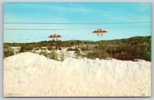 Postcard snow vermont - postcard,